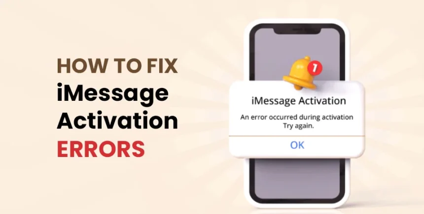 imessage activation errors