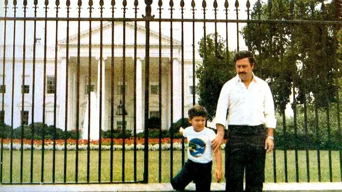 pablo escobar white house