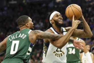 milwaukee bucks vs pacers match player stats